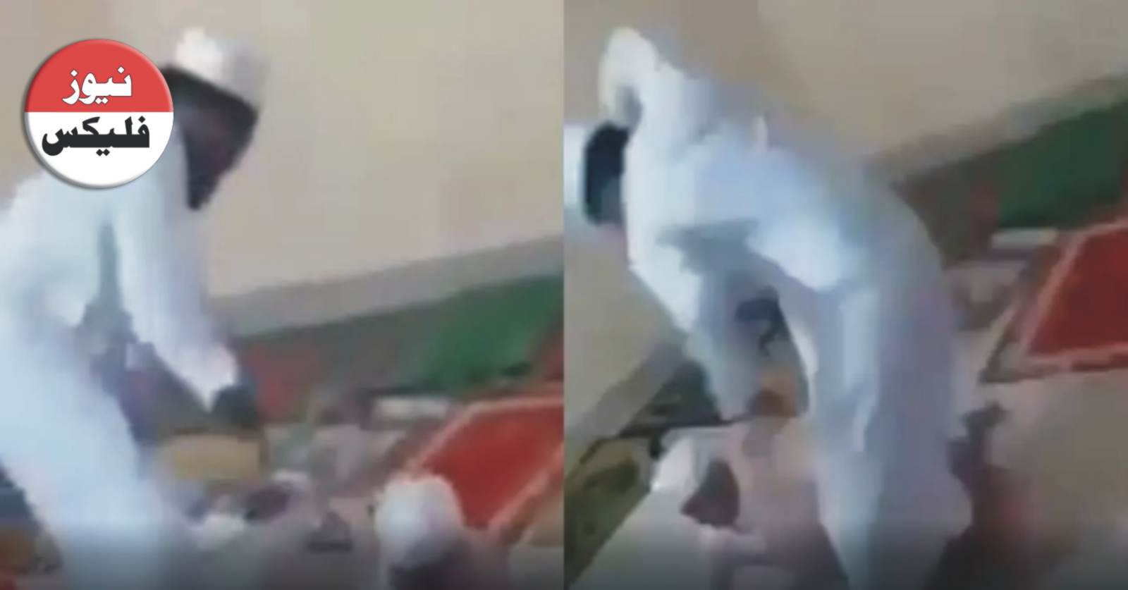 Another Madrasa Teacher Mercilessly Beats A Minor Boy – Video Goes Viral On Social Media!