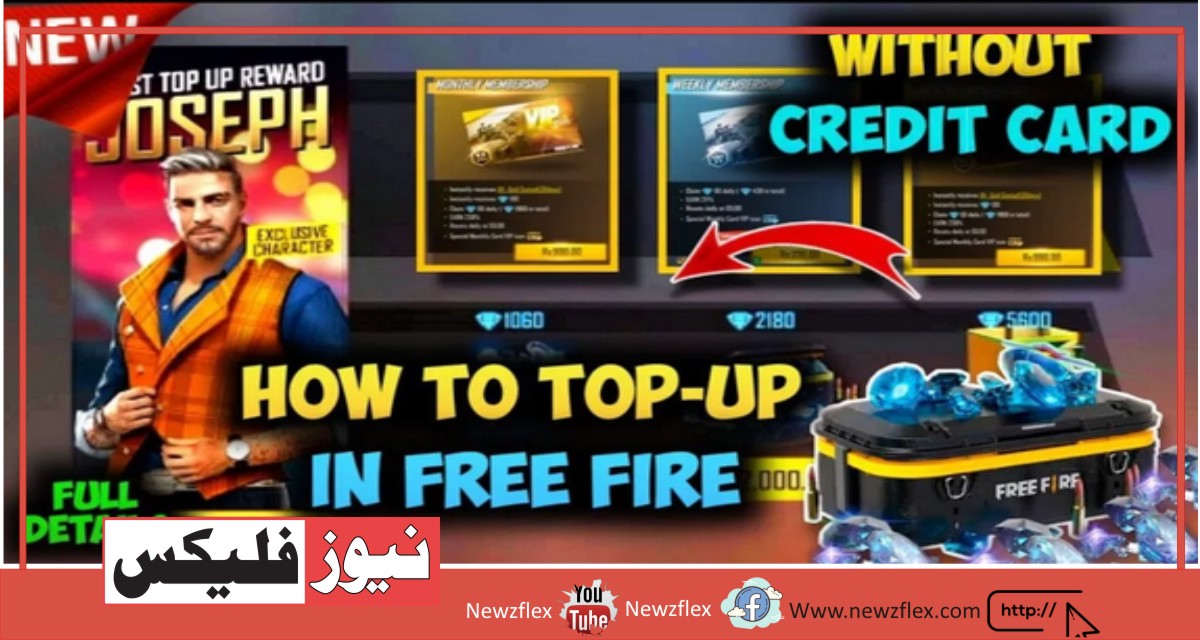 Free Fire Top up Pakistan Easypaisa and Jazz Cash