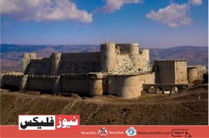 کراک ڈیس شیولیئر قلعے کا فضائی منظر -