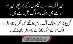 زینب قیوم نے پاکستان کی طبقاتی تقسیم پر آواز اٹھائی